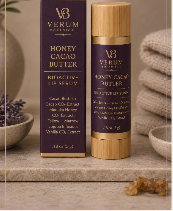 Verum Botanical regenerative skincare products